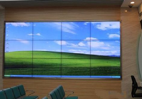 响水液晶拼接屏的另类用法。